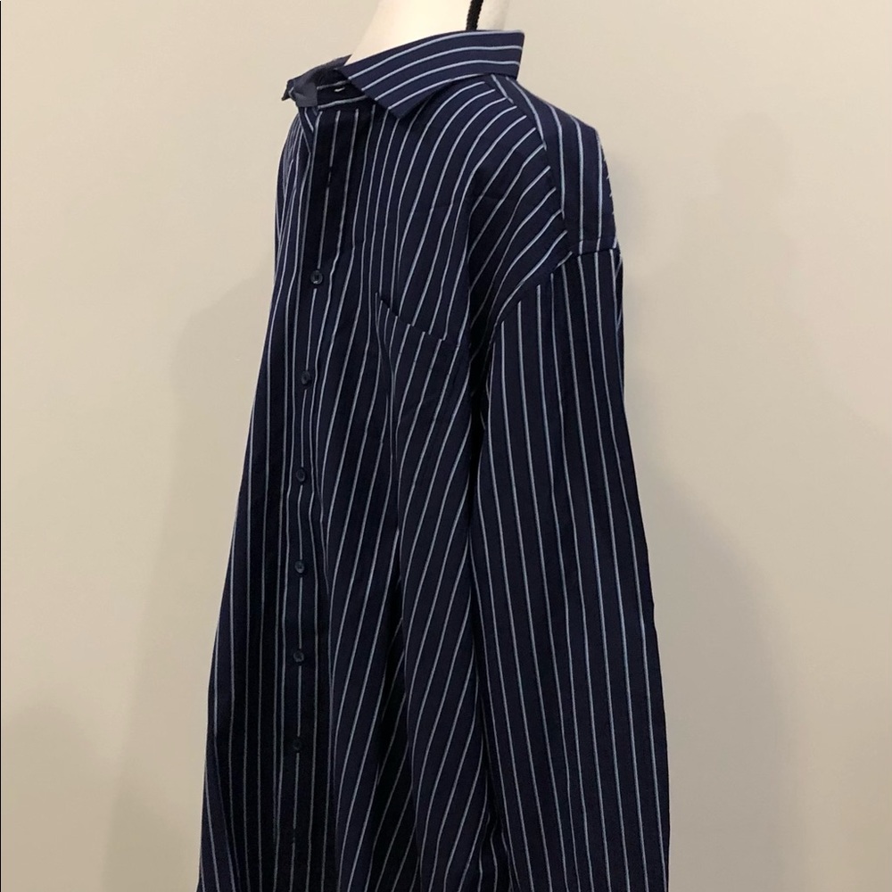 Bugatchi Striped Button Down Shirt - image 2